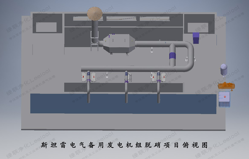 备用柴油发电机组黑烟及氮氧化物综合治理设计图2